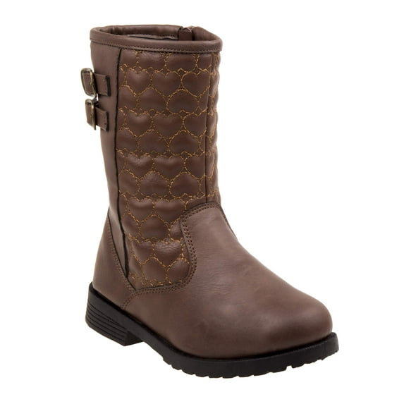 Rugged Bear Quilted Girls' Boots