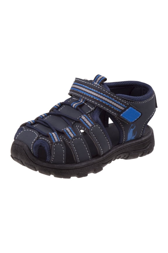Toddler Boy Closed Toe Hook & Loop Fisherman Style Sport Sandals