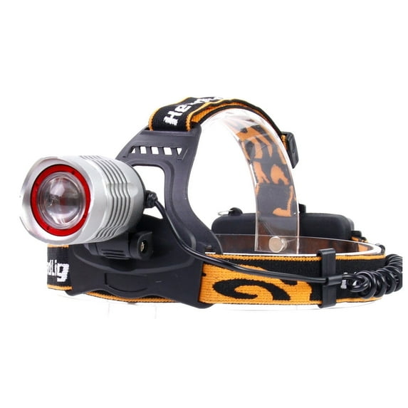 Rugged Blue 3W LED AA Rechargeable Headlamp - 180 Lumens