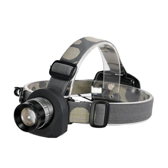 Rugged Blue 3W LED Military Zoomable Headlamp AAA - 60 Lumens