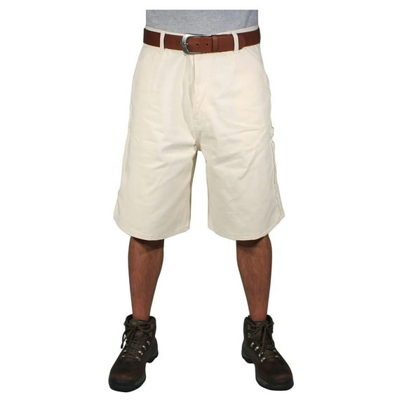 Rugged Blue Male Men Workwear Painters Shorts - White - 48 Painters