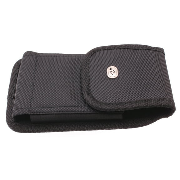 Rugged Case Belt Clip for Jitterbug Smart3 Phone - Holster Canvas Cover Pouch Carry Protective W5K Compatible With Lively Jitterbug Smart 3 Model