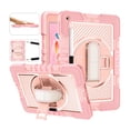 thumbnail image 1 of Rugged Case for iPad 5th / 6th Generation 9.7 inch, Heavy Duty Shockproof Cover, with Rotating Stand & Shoulder Strap, 1 of 9