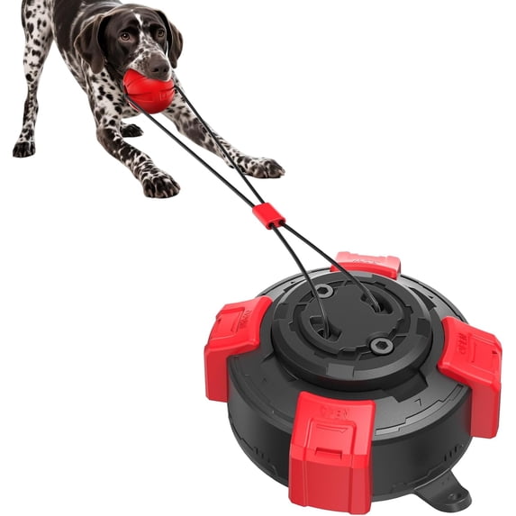 Rugged Dog Tug Toy, Designed for Aggressive Chewers, with Super Strong Suction Cups, Dog Tug Toy, Interactive Tug Toy for Small, Medium, and Large Dogs.