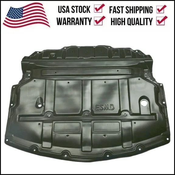 Rugged Engine Under Tray Splash Shield for Infiniti 2011+ RWD M37 Q70 3.7L