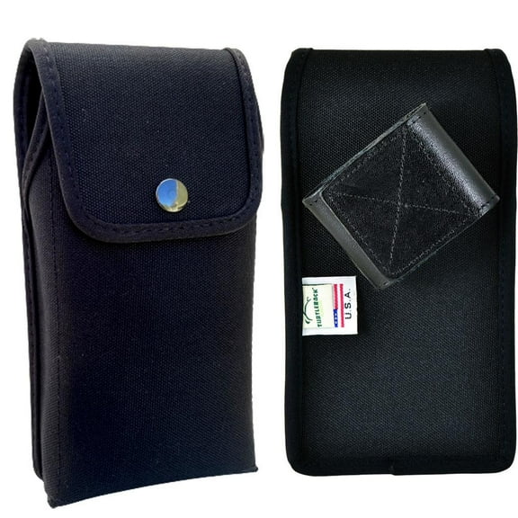 Rugged Heavy Duty Police Case with Duty Belt Loop Clip fits Samsung Galaxy (s10 PLUS) with Bulky Case on it. Compatible with OB Defender