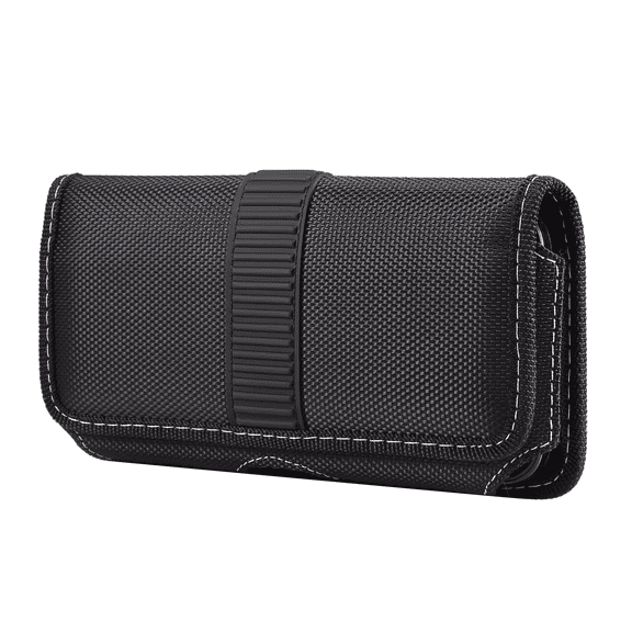 Rugged Horizontal Belt Loop Case is Compatible with iPhone 17 Pro Max, 17 Air, 16 Pro Max 15 Pro Max, 14 Pro Max, 13 Pro Max and 14 Plus, 15 Plus, 16 Plus with any cover on