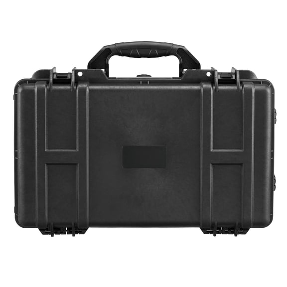 Rugged IP67 Waterproof Hard Case with Customizable Foam, Wheels&Retractable Handle for Equipment Storage, Electronics, and Outdoor Travel (64x51x25)