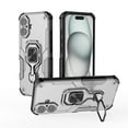 thumbnail image 1 of Rugged Kickstand Case for iPhone 15 Plus, Military-Grade Drop Protection with 360° Rotating Metal Stand, Magnetic Car Mount Compatible, Shockproof Corners Phone Case for iPhone 15 Plus,Gray, 1 of 8