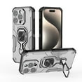 thumbnail image 1 of Rugged Kickstand Case for iPhone 16 Pro, Military-Grade Drop Protection with 360° Rotating Metal Stand, Magnetic Car Mount Compatible, Shockproof Corners Phone Case for iPhone 16 Pro,Gray, 1 of 7