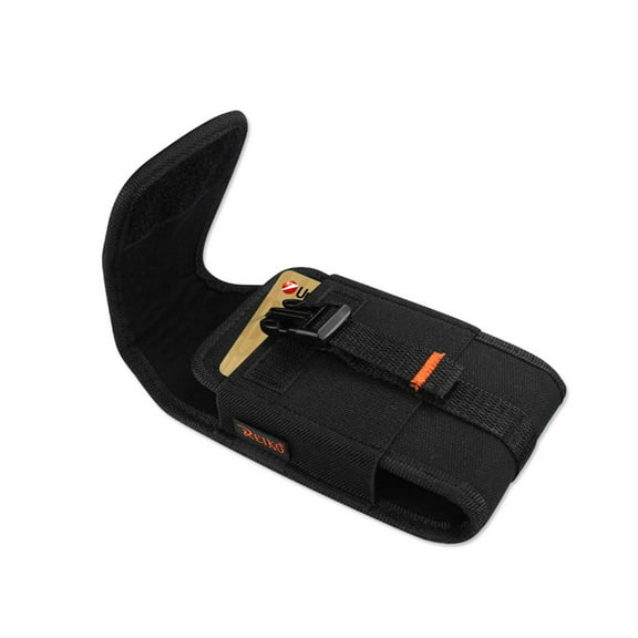 Rugged Locking Clasp Extra Pocket Biker Case fits LG Phoenix 4