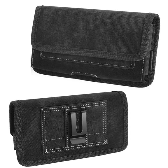 Rugged Material Horizontal Case with Belt Loop is compatible with TCL K24 and TCL K32, K33