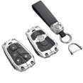 thumbnail image 1 of Rugged Metal Alloy Smart Key Fob Cover for Cadillac Escalade CTS SRX XT5 ATS STS CT6 XTS XT4 2015-2019 Remote Protector, 1 of 6