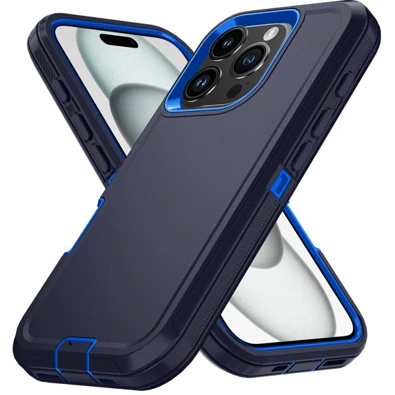 Rugged Ott Armor Shockproof Defender Phone Case for Iphone 17 16 15 Pro Max 16E Hard Drop Proof Back Cover Funda