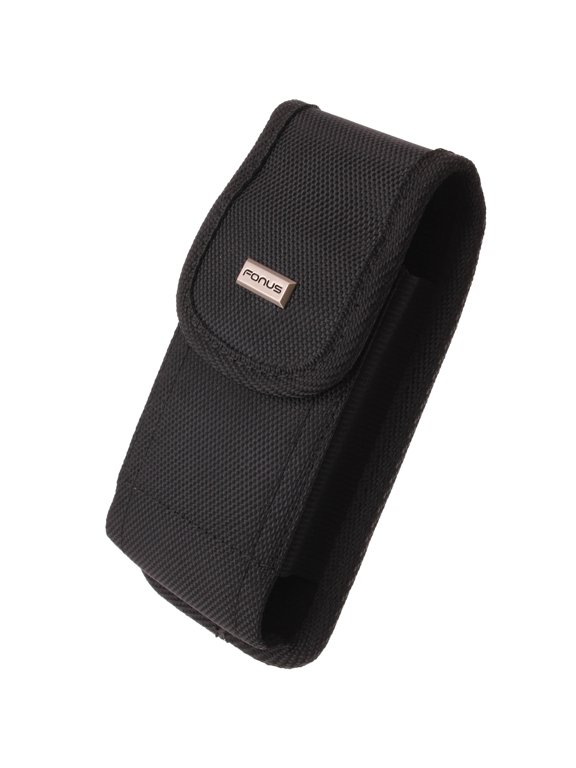 Rugged Phone Case Belt Clip for LG Tribute Monarch Model - Holster Canvas Cover Pouch Carry Protective