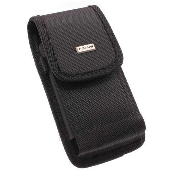 Rugged Phone Case Belt Clip for OnePlus Nord N100 Model - Holster Canvas Cover Pouch Carry Protective