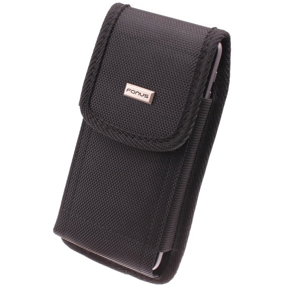 Rugged Phone Case Belt Clip for iPhone XS Max Model - Holster Canvas Cover Pouch Carry Protective