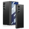thumbnail image 1 of Rugged Phone Case For Samsung Galaxy Z Fold 7,Built-in Tempered Glass Screen Protector,Matte Non-Slip Shockproof Anti-fall Ultra Slim Thin Fit Lightweight Phone Case,Black, 1 of 8