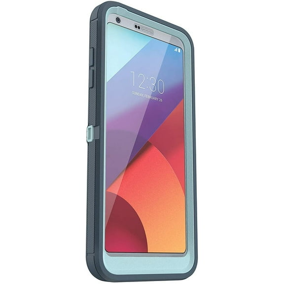Rugged Protection OtterBox Defender Series Case for LG G6 - Bulk Packaging - Moon River Bahama Blue/Tempest Blue