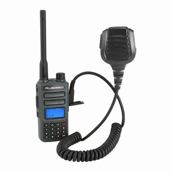 Rugged Radios GMR2 GMRS & FRS with Waterproof Hand Mic