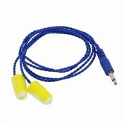 Rugged Radios RGRALPHA-BUDS-M 20 in. Alphabud Mono Speaker Foam EarBud, Yellow