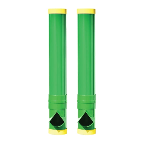 Rugged Ranch High End Hen 10 Pound Poultry Feeder and Mounting System (2 Pack)