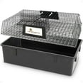 thumbnail image 1 of Rugged Ranch Ratinator Live Rat and Mouse Humane Trap, Large Multi Catch Metal Cage, 1 of 12
