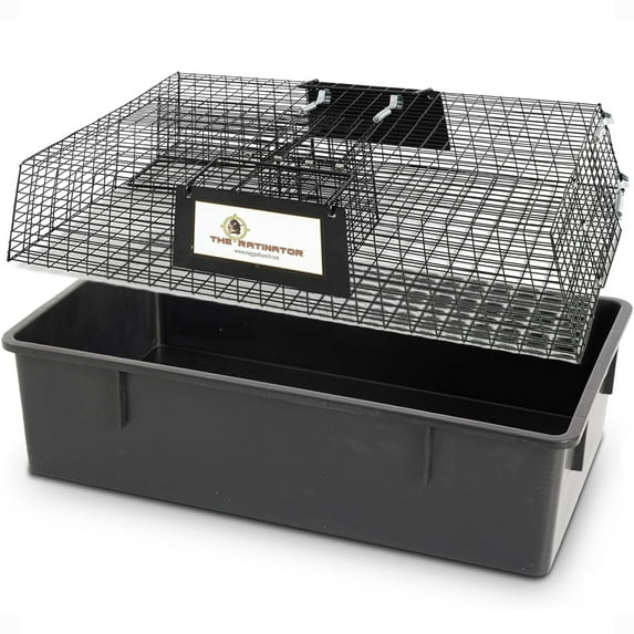 Rugged Ranch Ratinator No Poison Catch and Release Pest Control Cage Trap