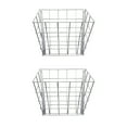 thumbnail image 1 of Rugged Ranch Wall Mounted Steel Sheep & Goat Livestock Hay Feeder Rack (2 Pack), 1 of 3