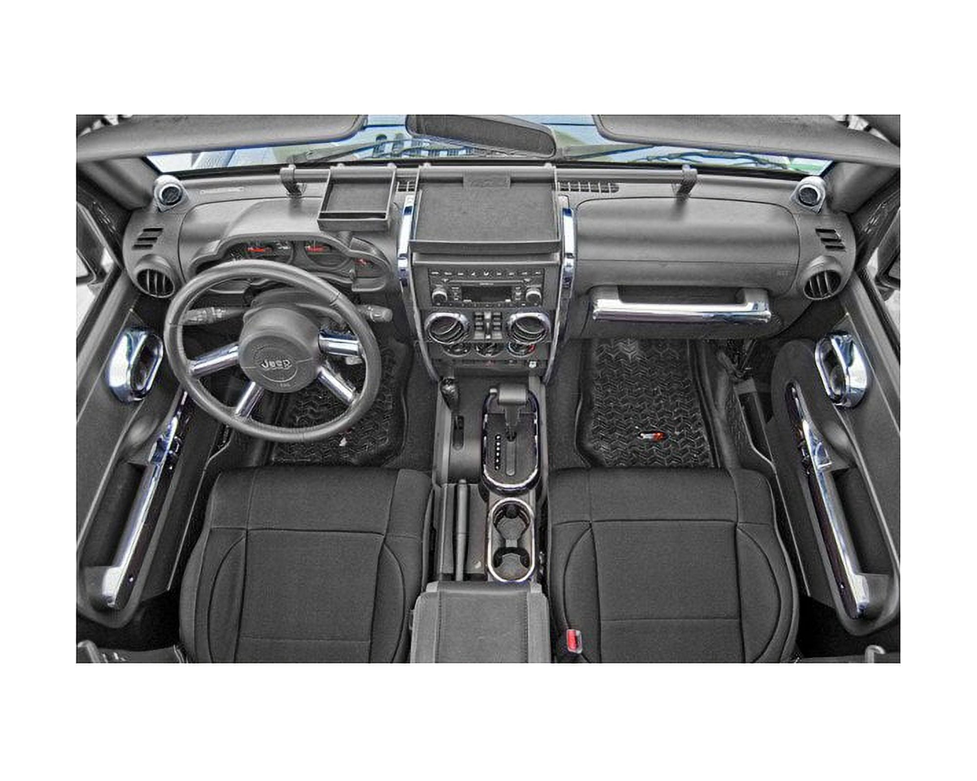 Rugged Ridge 11156.91 Interior Trim Kit For Jeep Wrangler (JK), Chrome