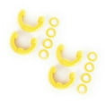 thumbnail image 1 of Rugged Ridge 11235.72 D-Ring Isolator Kit, Yellow 2 Pair, 7/8 inch, 1 of 3