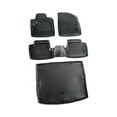 thumbnail image 1 of Rugged Ridge 12988.29 Floor Liner, Front/Rear/Cargo; Black, 2014-2019 Jeep Cherokee KL, 1 of 11