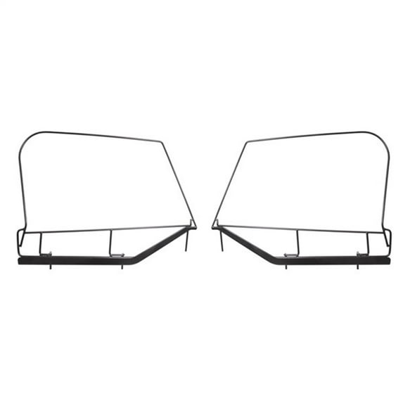 Rugged Ridge 13703.80 Door Skin Frame Kit, Upper; 97-06 Jeep Wrangler TJ