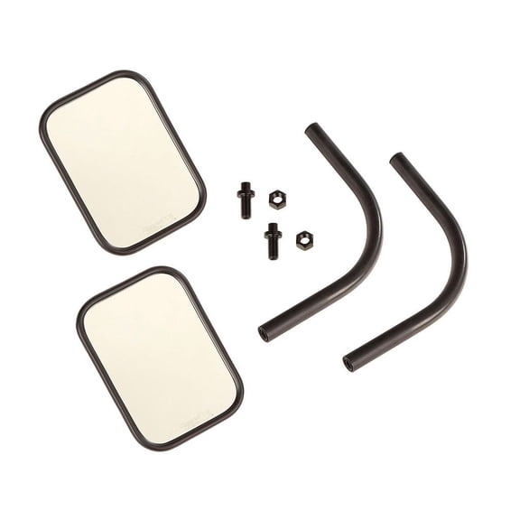 Rugged Ridge 18-20 Jeep Wrangler JL/JT Rectangular Trail Mirror Kit
