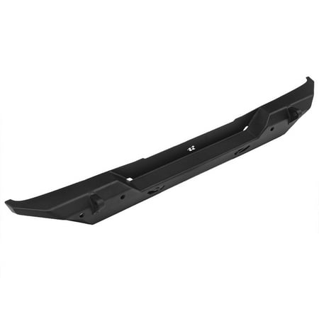Rugged Ridge by RealTruck XOR Bumper, Rear for Wrangler JL | Mid-Width, Steel, Satin Black | 11541.22 | Compatible with 2018-2024 Jeep Wrangler JL