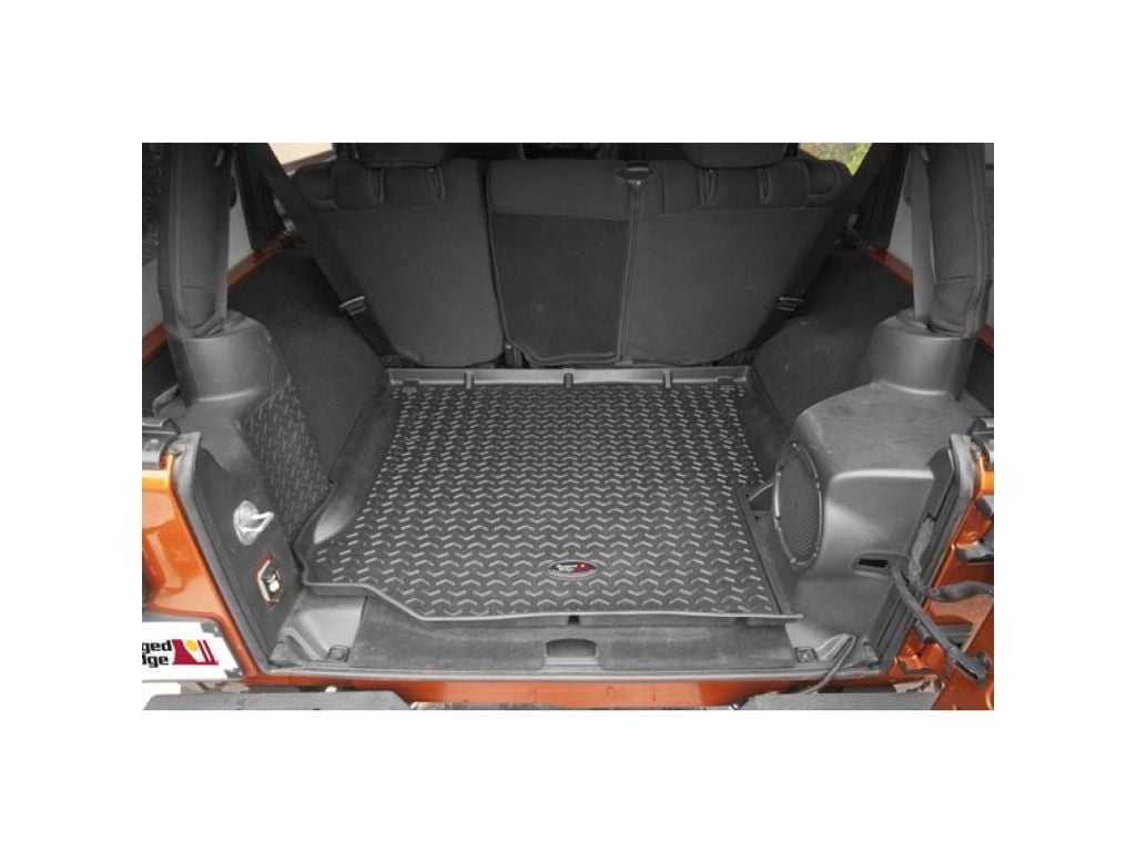 Rugged Ridge By Realtruck Cargo Liner Compatible with 2007-2018 Jeep Wrangler JKU 4-Door