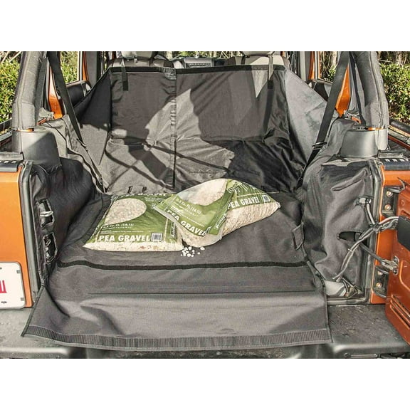 Rugged Ridge 13260.02 C3 Cargo Cover, Subwoofer; 07-14 Jeep Wrangler JKU, 4 Door