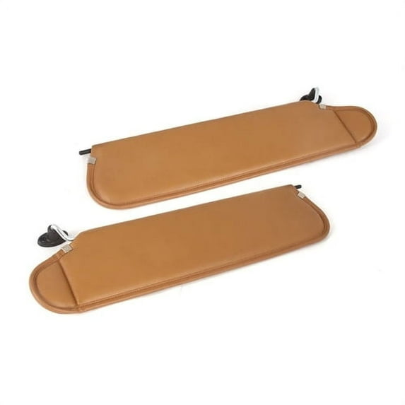 Rugged Ridge Camel Sunvisor Set; 97-02 Jeep Wrangler TJ 13313.37 Fits select: 1997-2002 JEEP WRANGLER / TJ