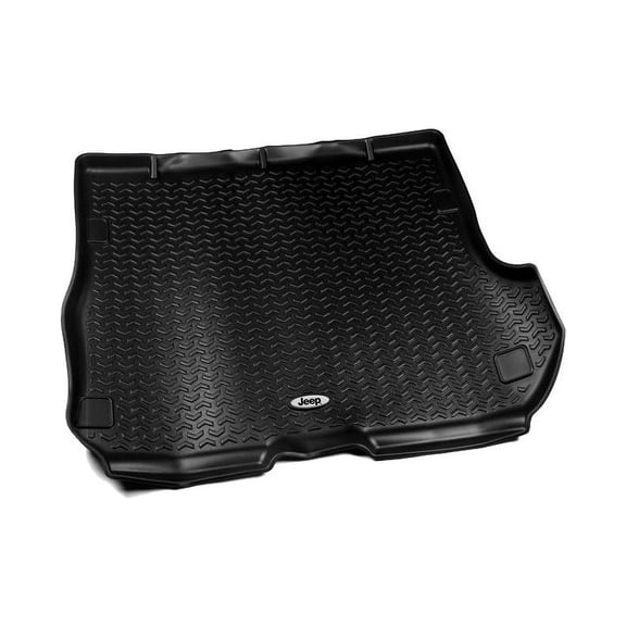 Rugged Ridge Cargo Liner Black Jeep Logo; 93-98 Jeep Grand Cherokee Zj DMC-12975.35