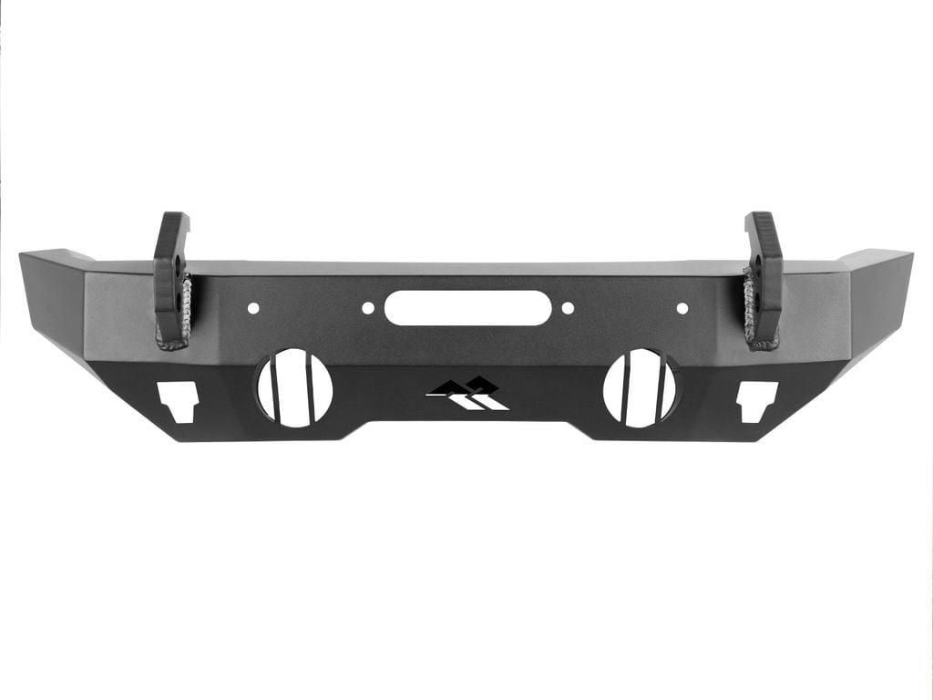 Rugged Ridge HD Bumper Stubby Front 07-18 Jeep Wrangler JK 18-20 Jeep Wrangler JL 2020 JT