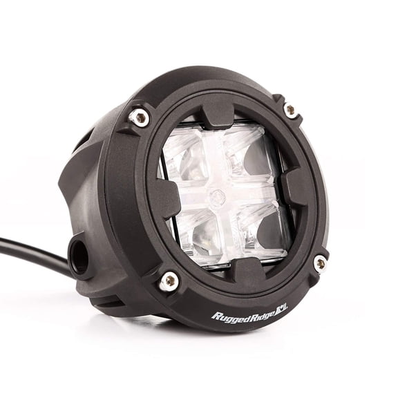 Rugged Ridge | Light Kit, 3.5 inch Round, Combo High/Low Beam | 15209.31
