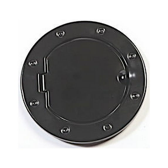 Rugged Ridge Non-Locking Gas Cap Door Black 07-18 Jeep Wrangler - 11425.05