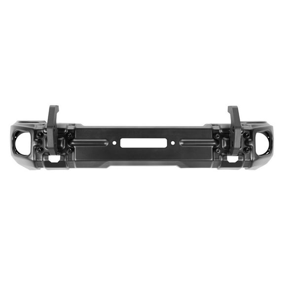 Rugged Ridge by RealTruck Arcus Bumper, Front for Jeep JL/JT | Stubby, 11-Gauge Steel, Satin Black | 11549.04 | Compatible with 2018-2024 Jeep Wrangler JL; 2020-2024 Jeep Gladiator JT