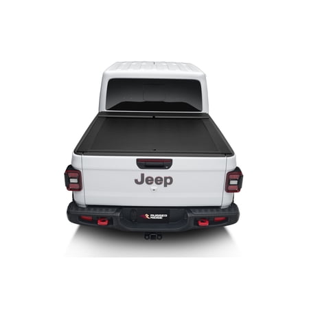 Rugged Ridge 13550.31 Armis Retractable Locking Bed Covr W/Trail Rails; 20-21 Jeep Gladiator JT Fits select: 2022-2023 JEEP GLADIATOR SPORT