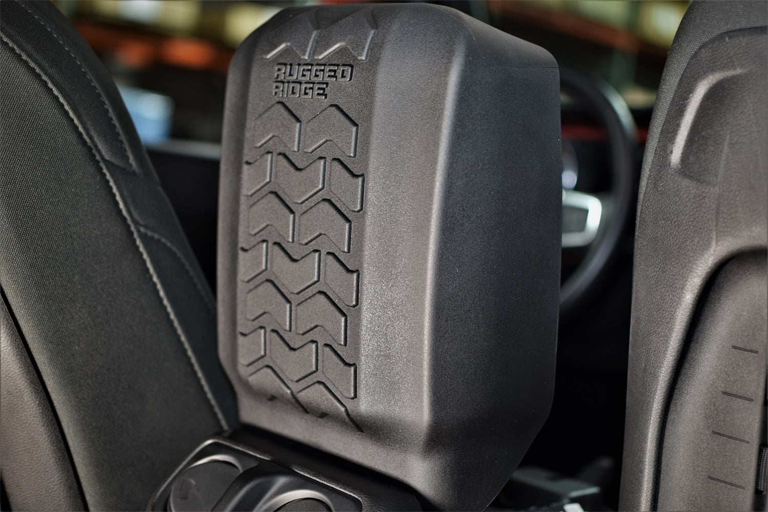 Rugged Ridge by RealTruck Center Console Cover for Jeep JL/Gladiator JT