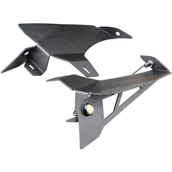 Rugged Ridge by RealTruck | Chop Brackets, Front Fender | 11640.91 | Compatible with 2018-2024 Jeep Wrangler JL Non-Rubicon; 2020-2024 Jeep Gladiator JT Non-Rubicon