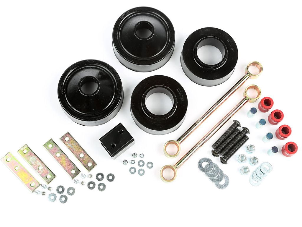 Rugged Ridge by RealTruck Coil Spacer Lift Kit for Wrangler JK | 1.75" Lift, Complete Lift Kit | 18360.21 | Compatible with 2007-2018 Jeep Wrangler JK