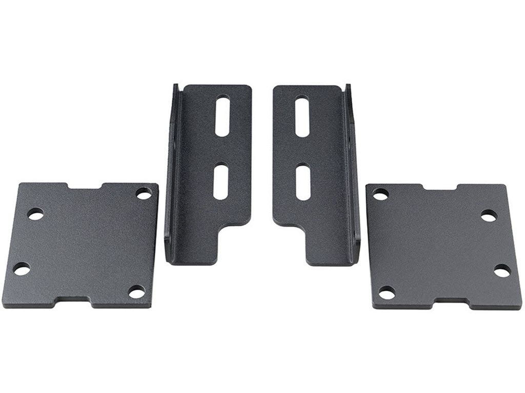 Rugged Ridge by RealTruck Cowl Light Bar Bracket for Jeep JL/JT | Steel, Black | 11232.71 | Compatible with 2018-2024 Jeep Wrangler JL; 2020-2024 Jeep Gladiator JT