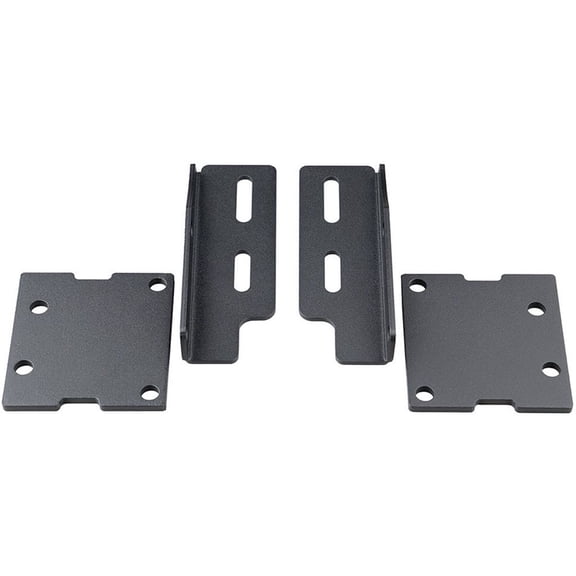 Rugged Ridge by RealTruck Cowl Light Bar Bracket for Jeep JL/JT | Steel, Black | 11232.71 | Compatible with 2018-2024 Jeep Wrangler JL; 2020-2024 Jeep Gladiator JT