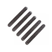 Rugged Ridge by RealTruck Elite Door Handle Inserts for Wrangler JKU 4-Door | Black Tread | 13311.49 | Compatible with 2007-2018 Jeep Wrangler JK 4-Door